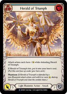 Herald of Triumph (Blue) - MON010 - Unlimited Normal