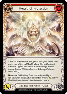 Herald of Protection (Red) - MON014 - Unlimited Normal