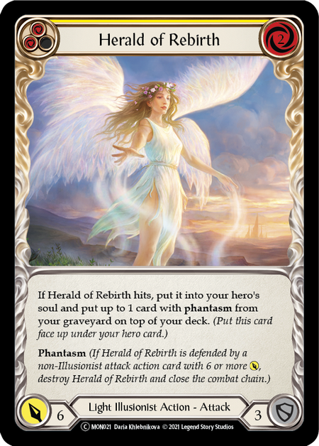 Herald of Rebirth (Yellow) - MON021 - Unlimited Normal