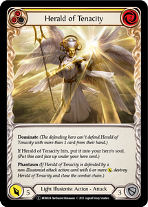 Herald of Tenacity (Yellow) - MON024 - Unlimited Normal