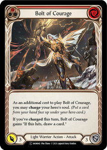 Bolt of Courage (Red) - MON042 - Unlimited Normal