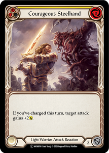 Courageous Steelhand (Yellow) - MON058 - Unlimited Normal