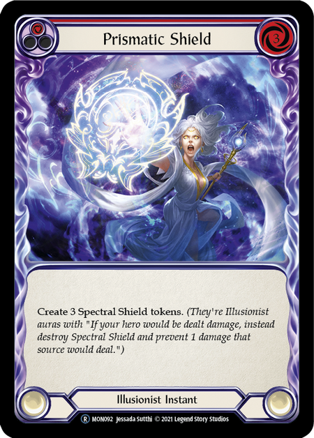 Prismatic Shield (Red) - MON092 - Unlimited Normal