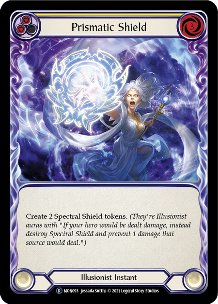 Prismatic Shield (Yellow) - MON093 - Unlimited Normal