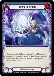 Prismatic Shield (Blue) - MON094 - Unlimited Normal