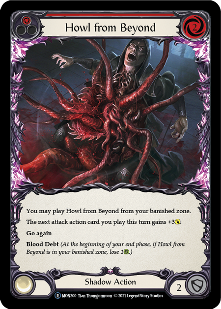 Howl from Beyond (Red) - MON200 - Unlimited Normal