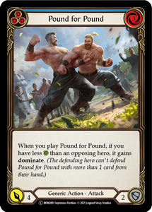Pound for Pound (Blue) - MON280 - Unlimited Normal