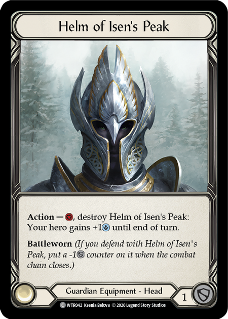 Helm of Isen's Peak (Common) - WTR042 - Unlimited