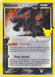 Umbreon Star (Ultra Rare) - 17/17