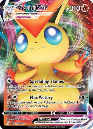 Victini VMAX (Ultra Rare) - 022/163