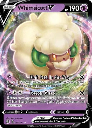 Whimsicott V (Ultra Rare) - 064/172