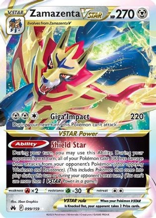 Zamazenta VSTAR (Ultra Rare) - 099/159