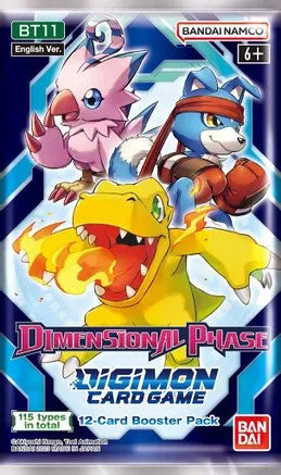 Digimon: Dimensional Phase Booster Pack (Sealed)
