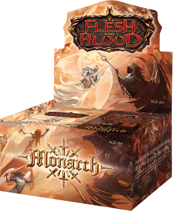 Flesh and Blood: Monarch Sealed Booster Case - First Edition (4 Boxes)