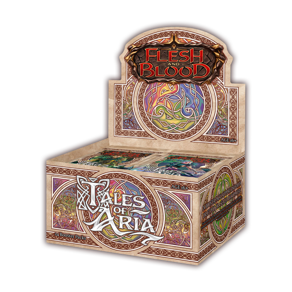 Flesh and Blood: Tales of Aria Sealed Booster Case - First Edition (4 Boxes)